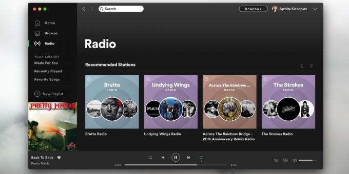 Spotify: Powerful radio