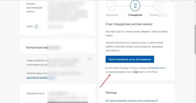 How to register on the "public services" through the "Mail of Russia"