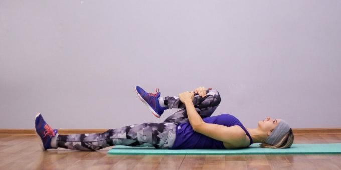 Simple Yoga Exercises: Knee Pose
