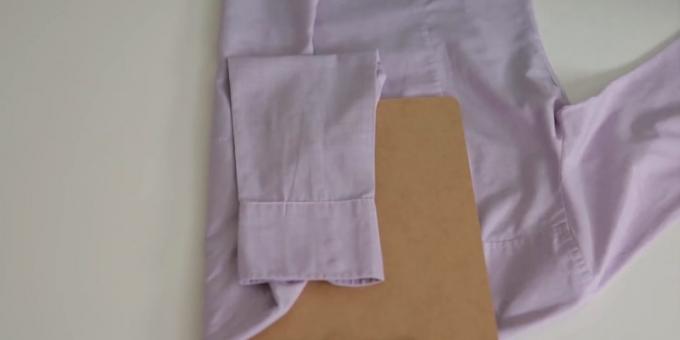 How to fold a shirt