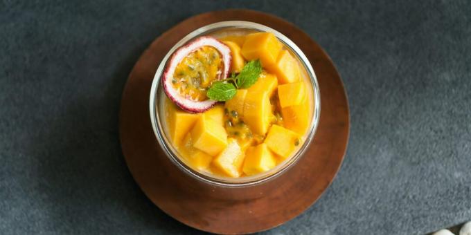 Jamie Oliver Mango Black Rice Pudding