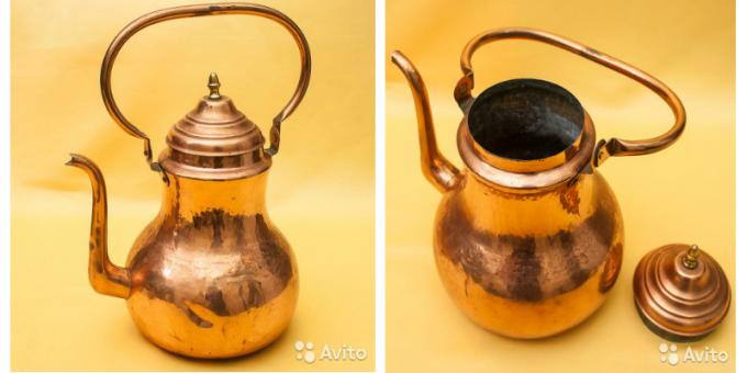 Avito gifts: Rare copper kettle