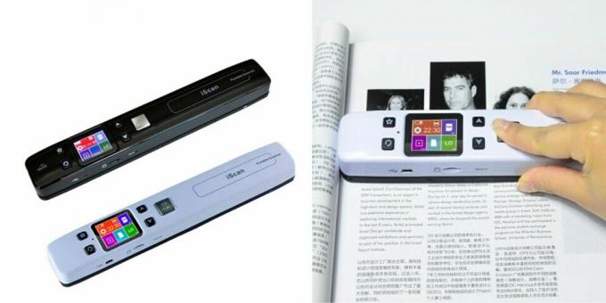 unusual gadgets: iScan portable scanner