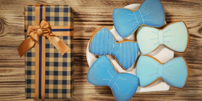 Cookies for February 23. Gift for real gentlemen