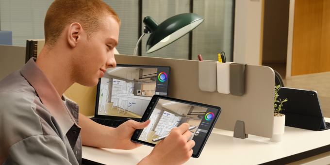 HUAWEI MatePad helps you work with graphics and video