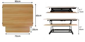 Thing of the day: mini-table for laptops and PCs that will help improve your posture