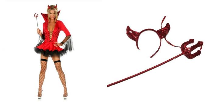 Costumes for Halloween with AliExpress: devil