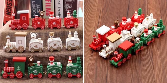 Christmas decorations with AliExpress: Christmas train