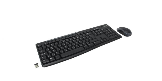 Wireless keyboards: keyboard with mouse 