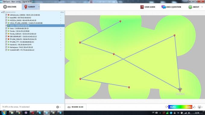 NetSpot for Windows analyzes the quality of the coating