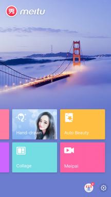 Meitu - an application that will turn you into an anime character