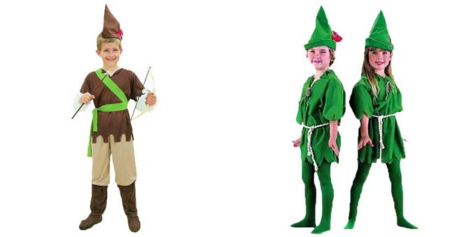 New Year costumes for children: Robin Hood