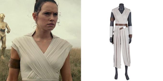 Christmas costumes for adults: a magnificent Rey