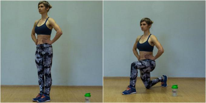 Knee Exercises: Lunges ago