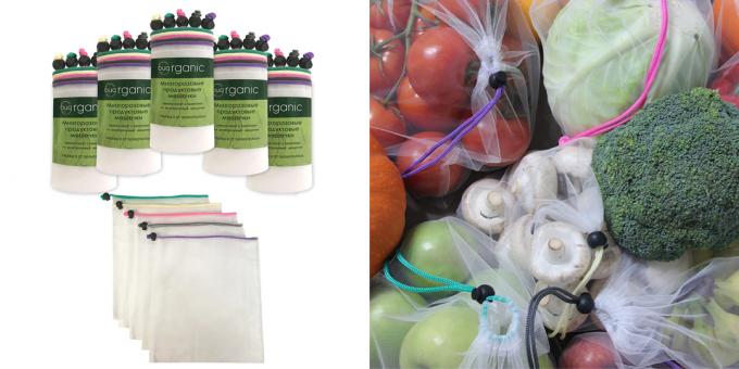 Eco bags for storing fruits and vegetables Organicbug