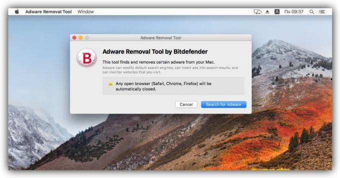 How to remove ads on the computer with Bitdefender Adware Removal Tool