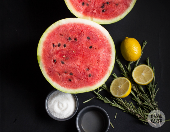 Watermelon lemonade Ingredients