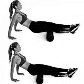 4 exercises with massage roller for those who want to get rid of cellulite
