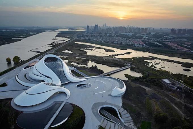 Chinese architecture: Opera House in Harbin