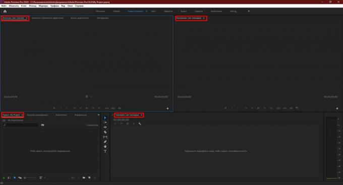 Adobe Premiere Pro: Click Edit