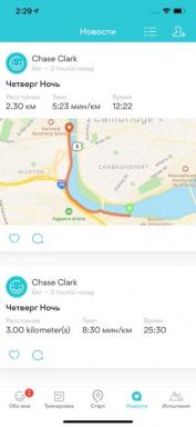 Overview Runkeeper mobile application for the iPhone