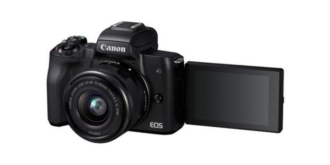 Most cameras: Canon EOS M50