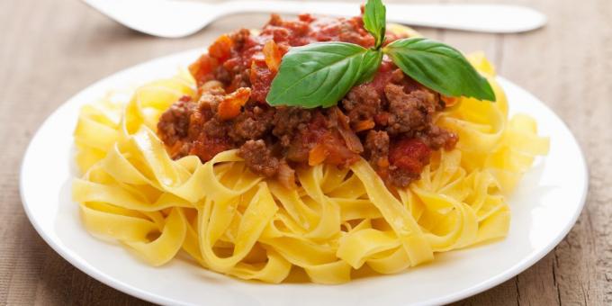 Bolognese recipe from Simili sisters