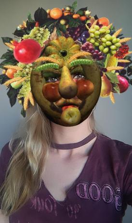 15 unusual masks stories Instagram: Vertumn