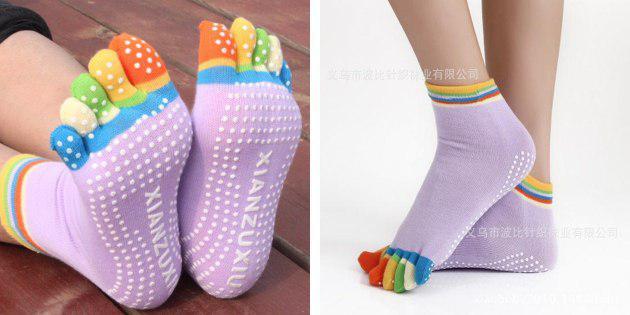 Socks for yoga