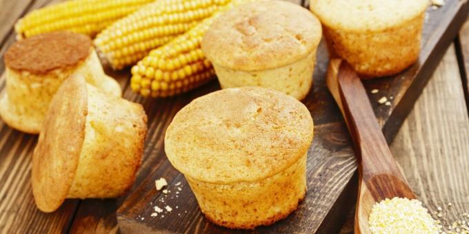 How to make cornmeal muffins: a simple recipe