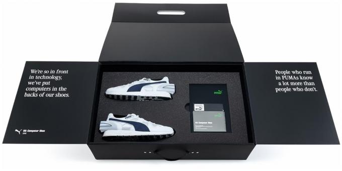 Smart sneakers Puma RS-Computer: packaging