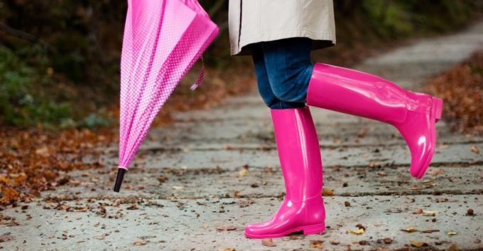 How to stretch the rubber shoes