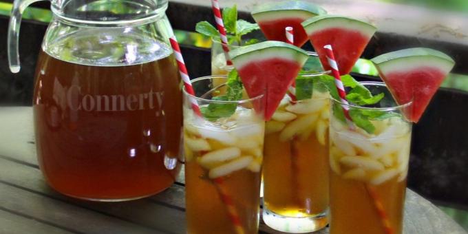 fruit tea: watermelon tea