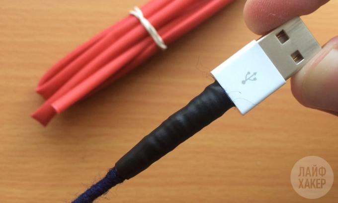 How to fix the Lightning-cable: shrinking