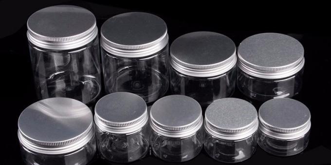 plastic jars
