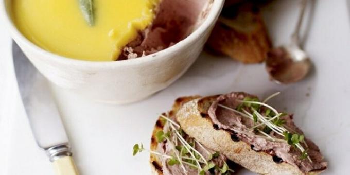 Chicken liver pate