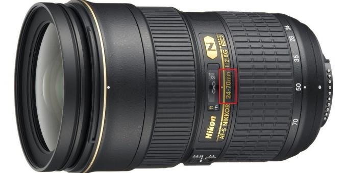 how to choose a camera lens: the focal length