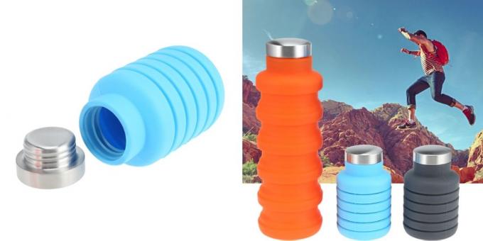 What to take along for the ride: foldable bottle