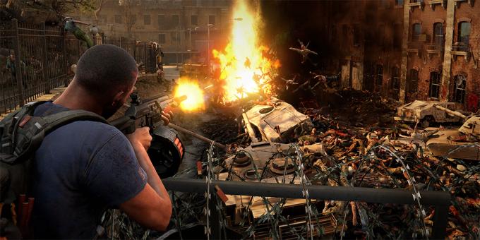 What weapons there in World War Z