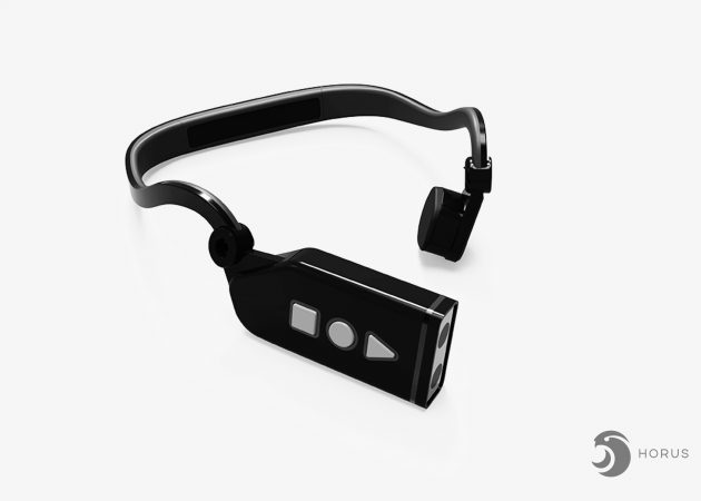 Horus headset helps visually impaired people to recognize faces and the situation around