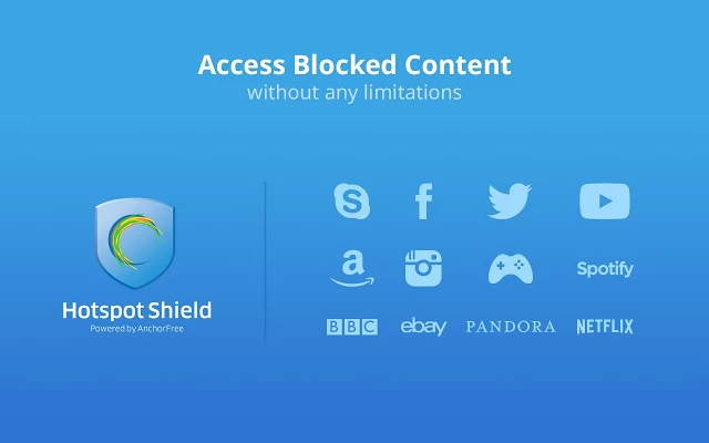 Free VPN for Chrome: Hotspot Shield 