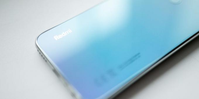 Redmi Note 8T: design