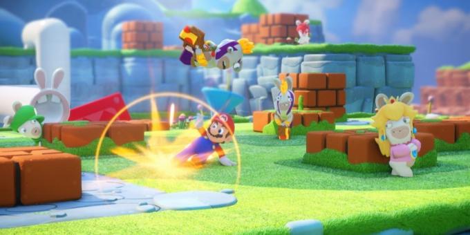 Games on the Nintendo Switch: Mario + Rabbids Kingdom Battle