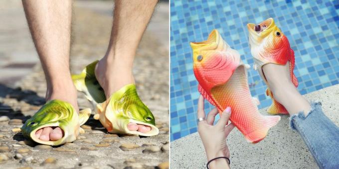 Home slippers-fish