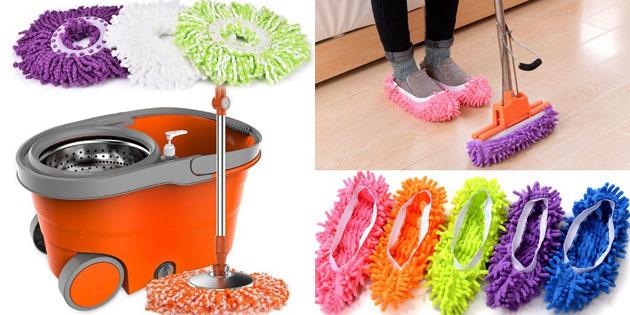 Removable cloth mop