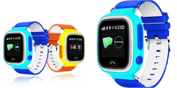 Children's watches: smart GPS-clock