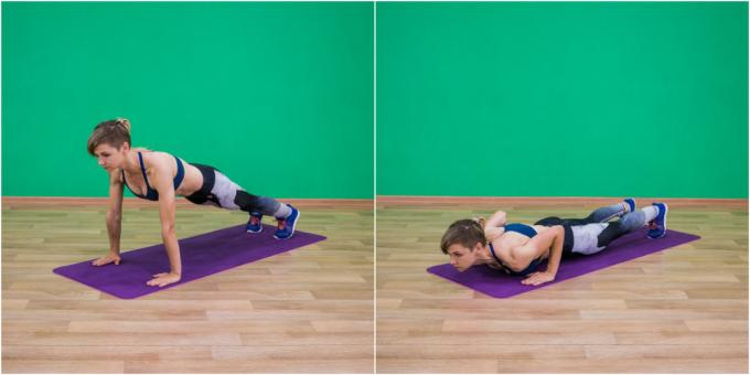 Circuit Training for the house: The classic push-ups