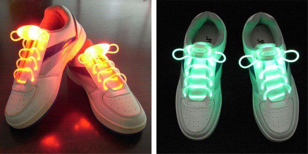 Luminous shoelace