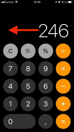 Little-known iOS functions: removal of the calculator