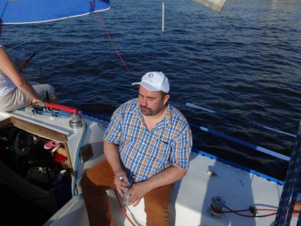 Oleg Kolpashchikov, "White Cane", dreams of circumnavigation